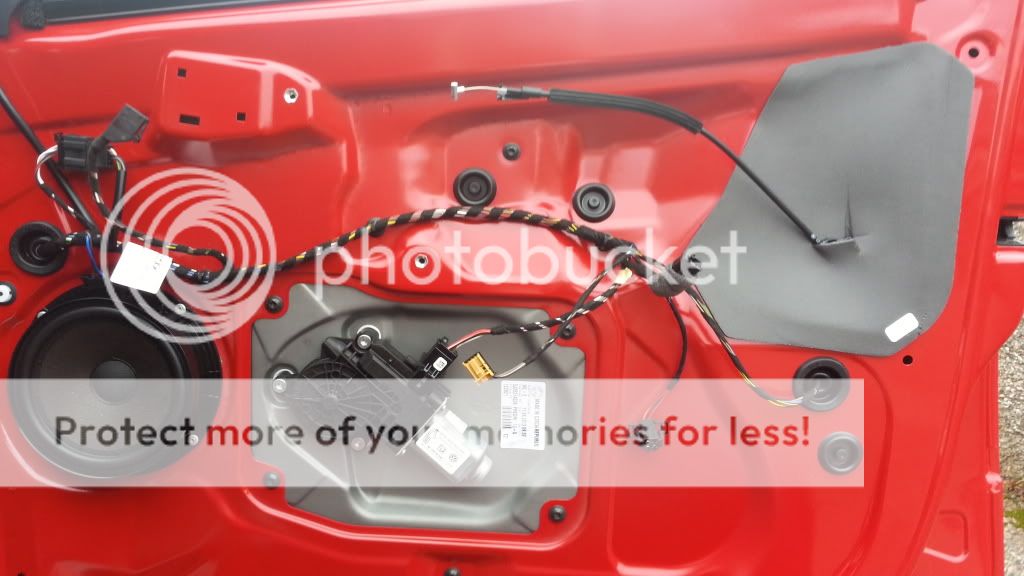 electric window wiring diagram/how to remove door card - Skoda Fabia Mk